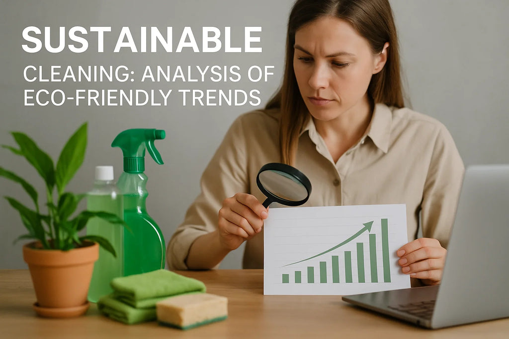 Professional header image for industry analysis: Sustainable Cleaning: Analysis of Eco-Friendly Trends