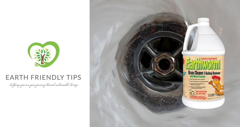 Earth Friendly Tips Review of Earthworm Drain Cleaner