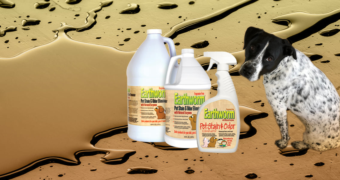 Earthworm® Pet Stain & Odor Eliminator Earthworm Clean Earth Brands