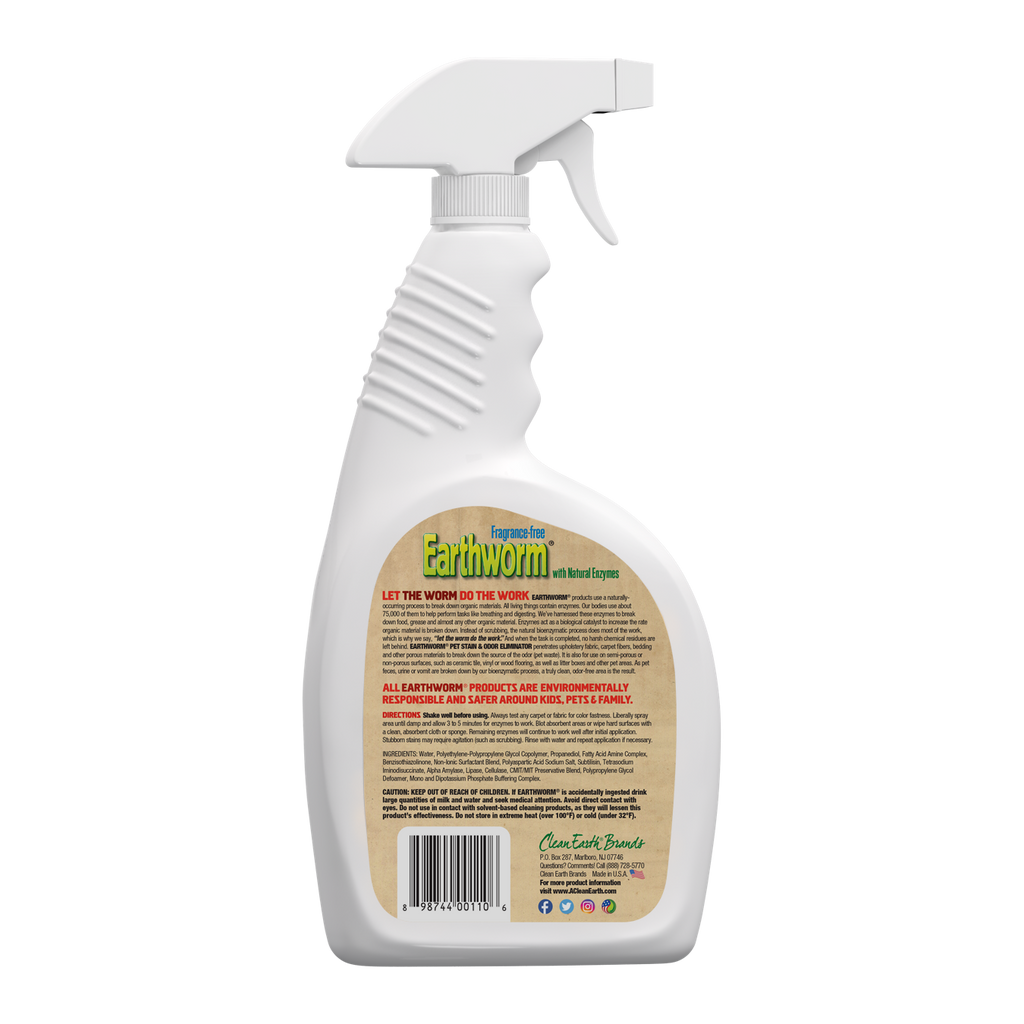 Earthworm® Pet Stain & Odor Eliminator
