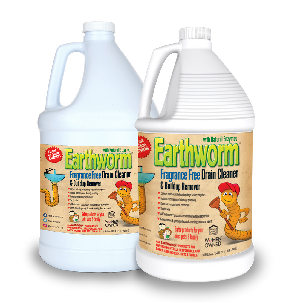 Earthworm® Fragrance Free Drain Cleaner