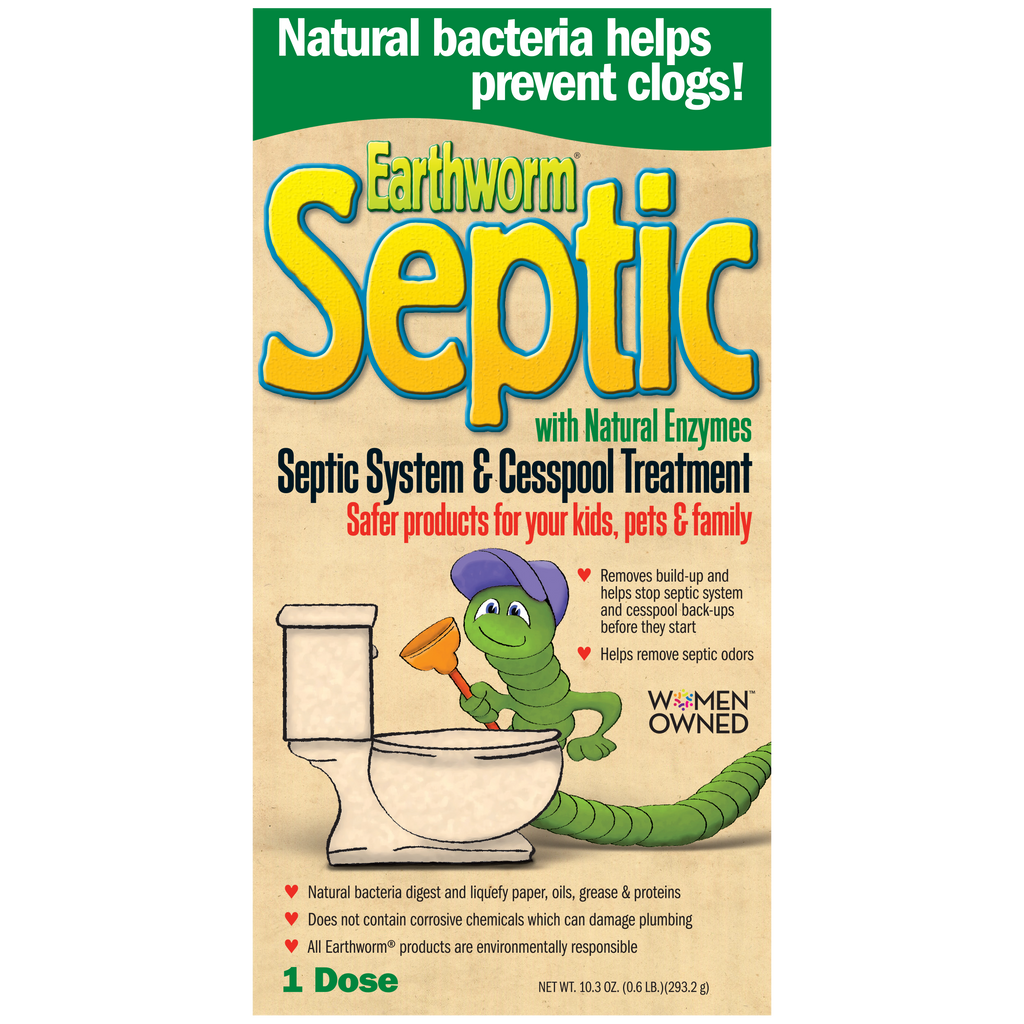Earthworm® Septic System & Cesspool Treatment