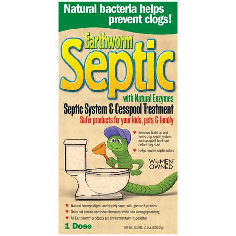 Earthworm® Septic System & Cesspool Treatment