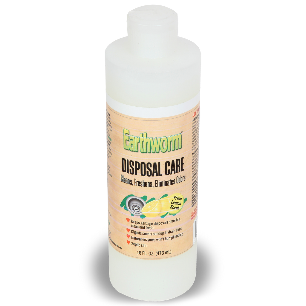 Garbage Disposal Care Earthworm - Clean Earth Brands