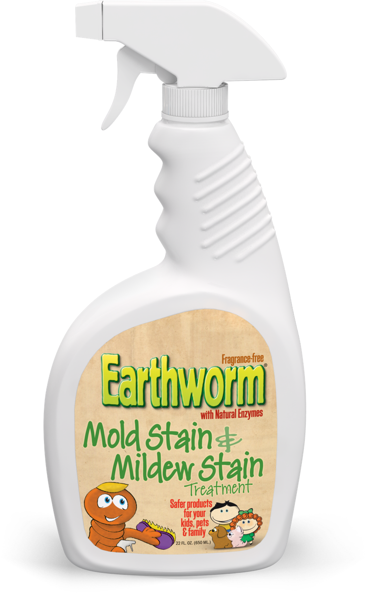 Earthworm® Mold Stain & Mildew Stain Treatment Earthworm - Clean Earth Brands