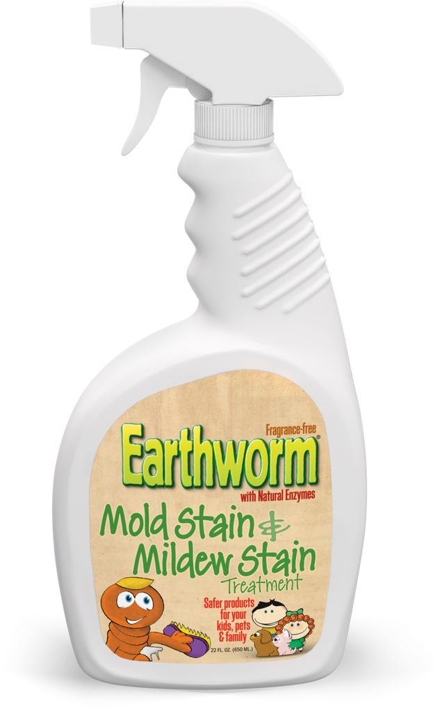 Earthworm® Mold Stain & Mildew Stain Treatment Earthworm - Clean Earth Brands