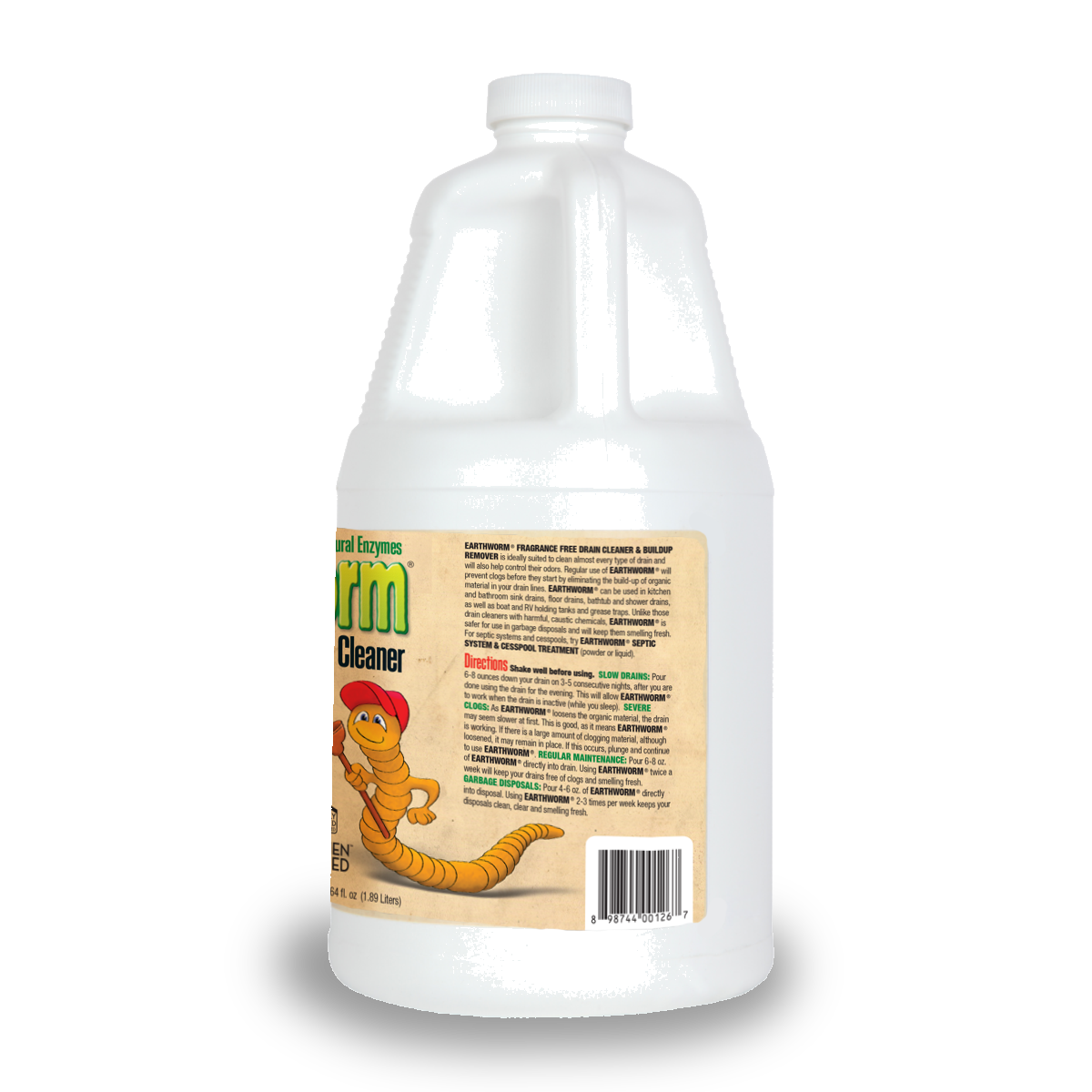 Earthworm Safer Cleaning Products | Earthworm Drain Cleaner