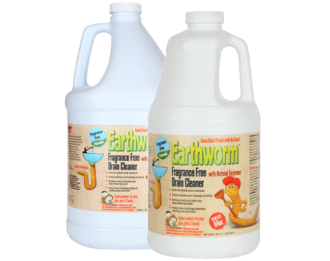 Earthworm® Fragrance Free Drain Cleaner