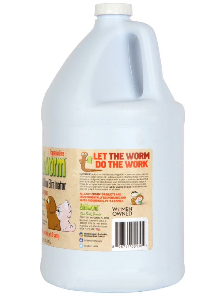 Earthworm Carpet & Upholstery Cleaner, Fragrance-Free - 22 fl oz