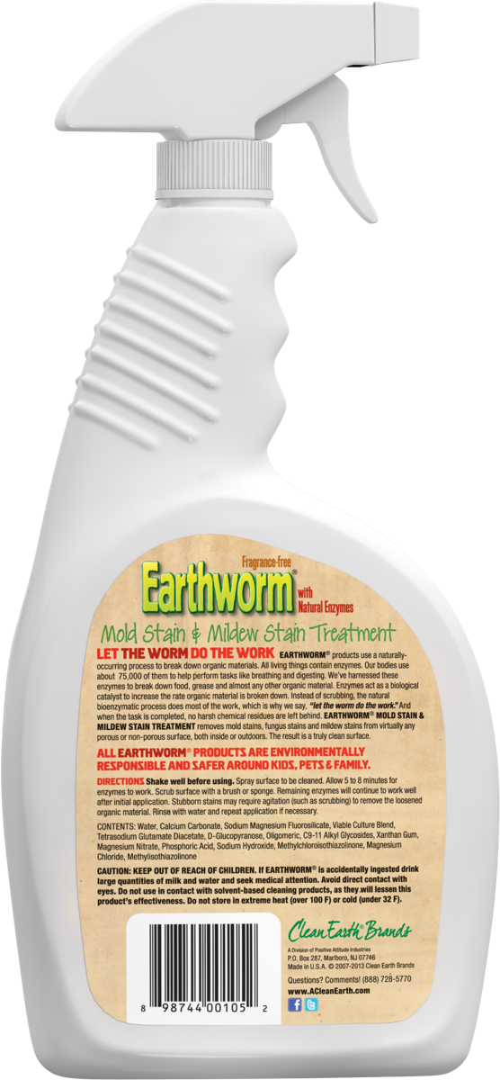 Earthworm Safer Cleaning Products | Earthworm Drain Cleaner