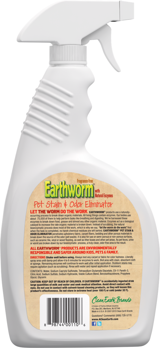 Earthworm Safer Cleaning Products Earthworm Drain Cleaner