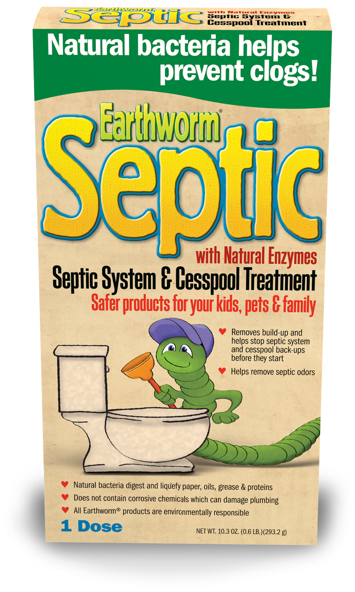 Earthworm® Septic System & Cesspool Treatment